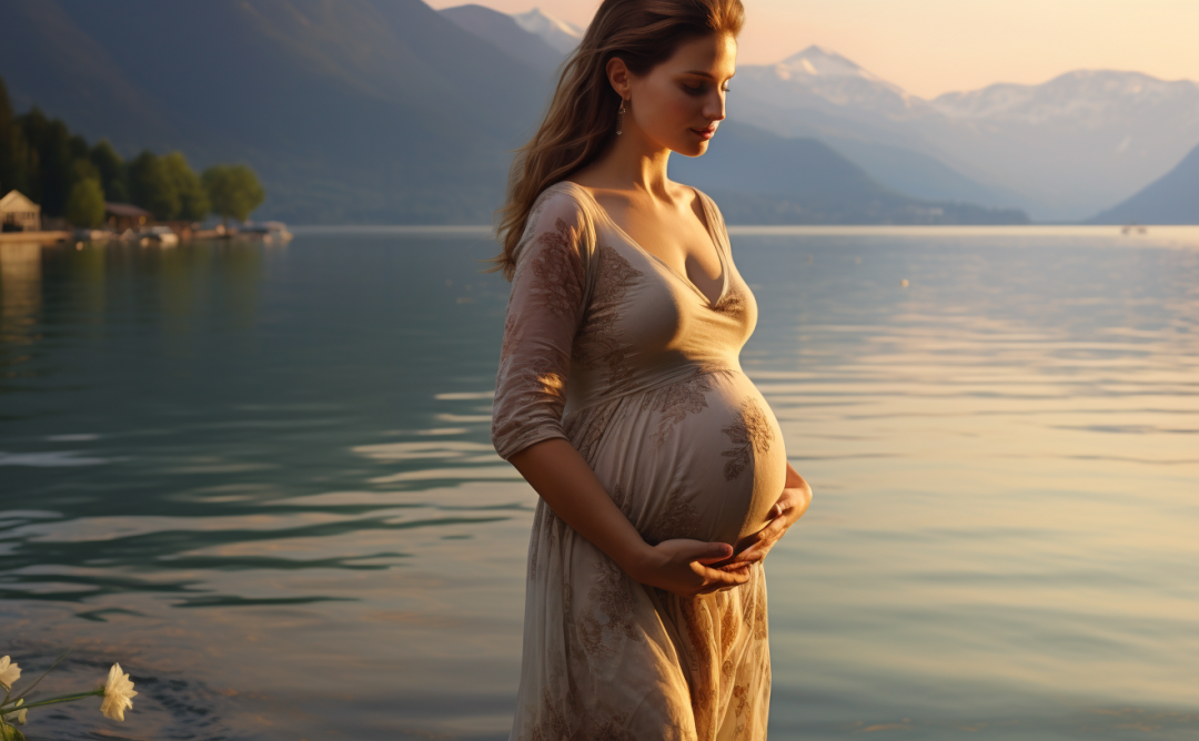 Les plus beaux souvenirs de votre grossesse avec un photographe naturel à Annecy