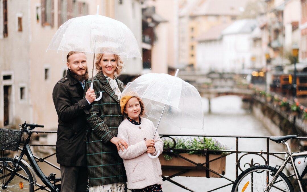 Annecy, la destination parfaite pour des photos de famille